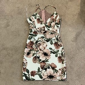 Windsor Spring Dress with floral print / Size: S